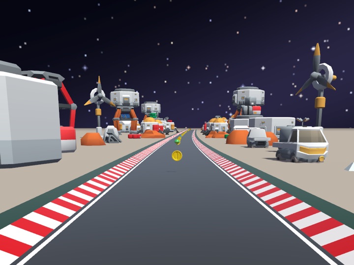 Space track